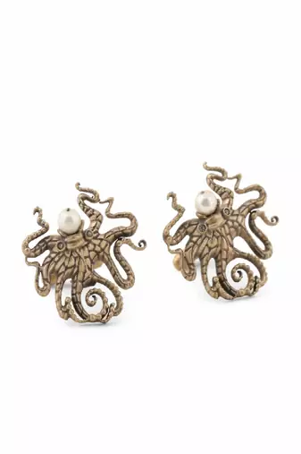 Octopus Pearl Cufflinks