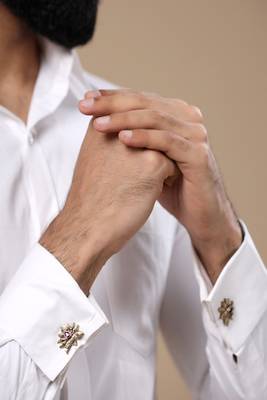 The Sacred Lotus Cufflinks 2