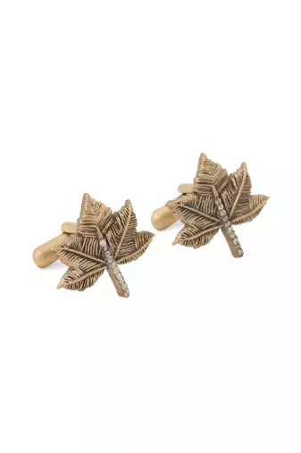 Money Plant Cufflinks