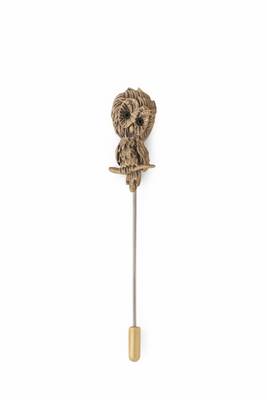 Peeking Owl Lapel Pin 3