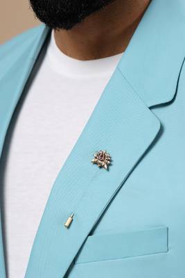 The Sacred Lotus Lapel Pin 2