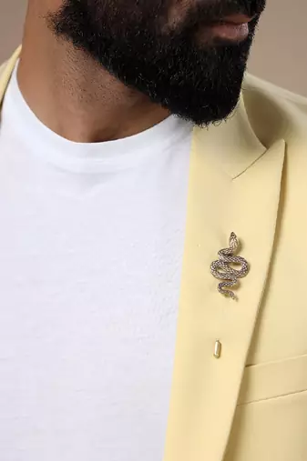 Shiny Scales Lapel Pin
