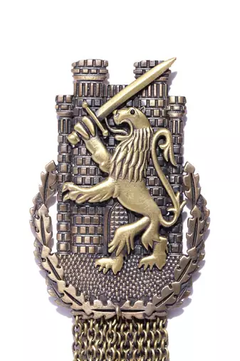 The Lion Battalion Brooch