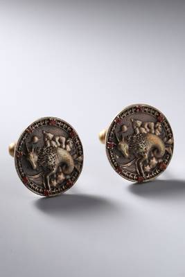 Capricorn Zodiac Cufflinks 1