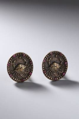 Cancer Zodiac Cufflinks 1