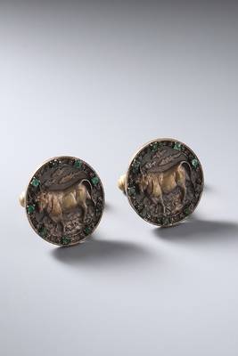 Taurus Zodiac Cufflinks 1