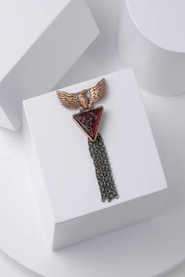 Fire Phoenix Brooch 1