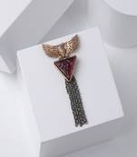 Fire Phoenix Brooch
