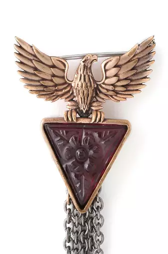 Fire Phoenix Brooch