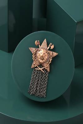 Merit Lion brooch 1