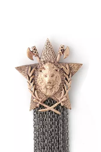 Merit Lion brooch