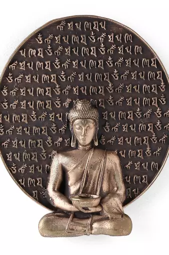 The Dhyana Buddha Brooch