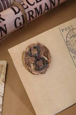 Mythical Phoenix Brooch 1