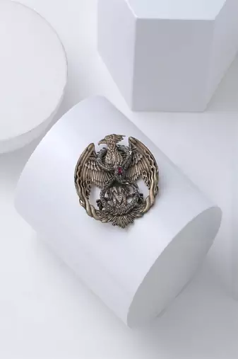 Mythical Phoenix Brooch