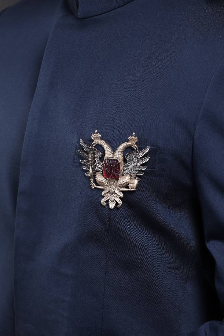 Russian Emblem Brooch