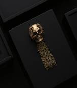 The Kikazaru Inspired Skull Brooch