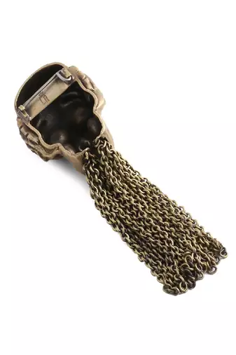 The Kikazaru Inspired Skull Brooch