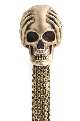 The Kikazaru Inspired Skull Brooch 3