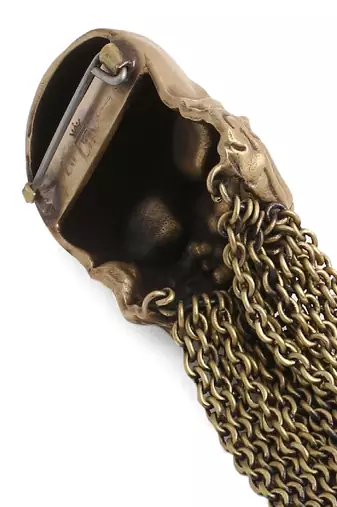 The Iwazaru Inspired Skull Brooch