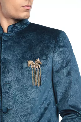 The Dangled Horses Brooch