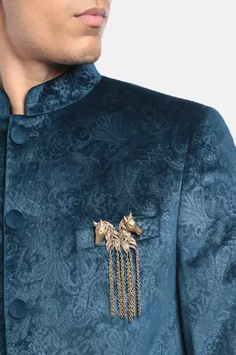 The Dangled Horses Brooch