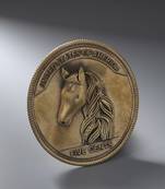 The Horse Coin Brooch