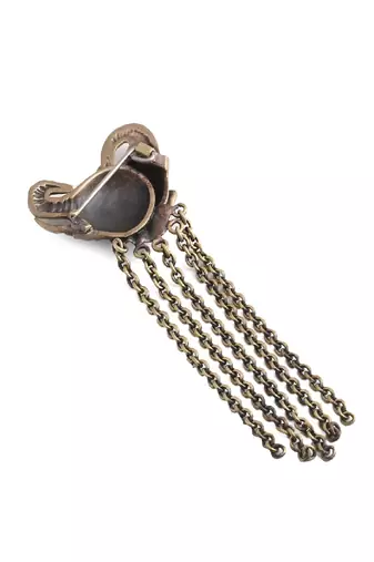 The Dual- Headed Elephant Brooch