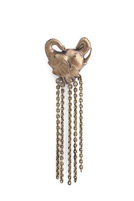 The Dual- Headed Elephant Brooch 4
