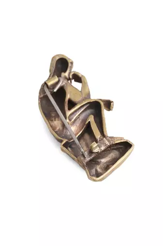 The Thinker Brooch