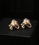 The Dual-Headed Elephant Cufflink