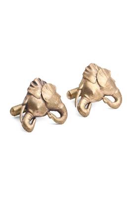 The Dual-Headed Elephant Cufflink 3