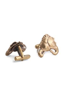 The Dual-Headed Elephant Cufflink 4
