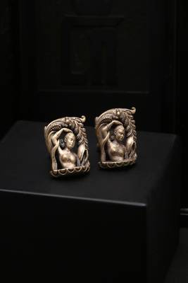 The Khajuraho Apsara Cufflinks 1