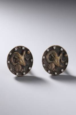 Aries Zodiac Cufflinks 1