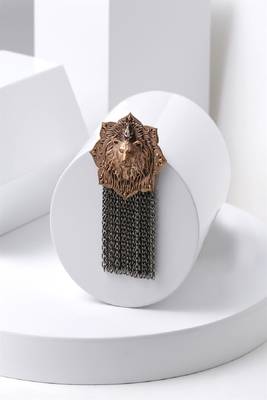 Emperor Lion Brooch 3