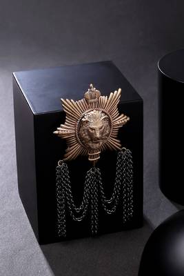Triple Emblem Brooch 1
