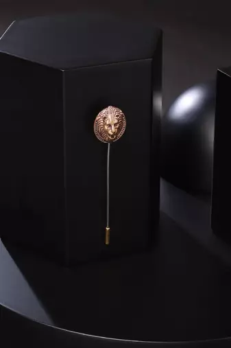 The Uber Lion Lapel Pin