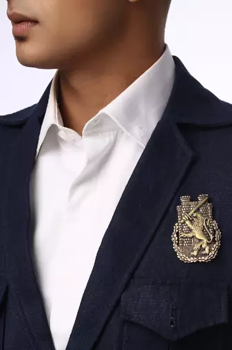 The Lion Battalion Brooch