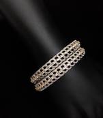 Gold Silver Classic  Diamond Bangles