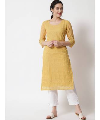  chikankari kurtis 2