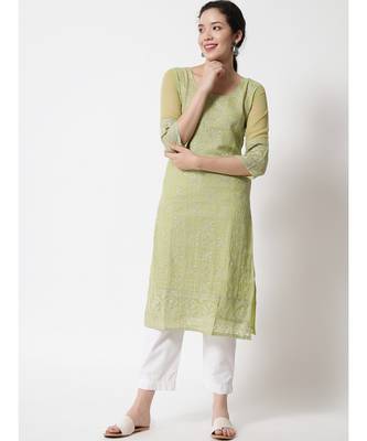  chikankari kurtis 2