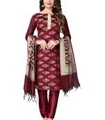Multicolor woven jacquard salwar