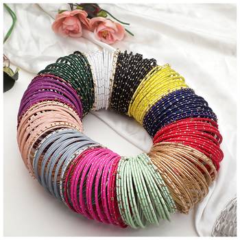 Multicolour Alloy Brass Plated Bangles 1