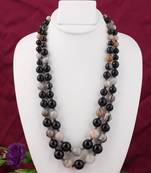 Black agate necklaces