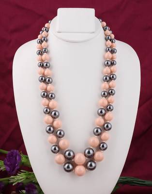 Multicolor pearl necklaces 1