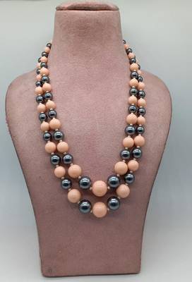 Multicolor pearl necklaces 2