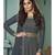 Grey Embroidered Bollywood Anarkali Suit