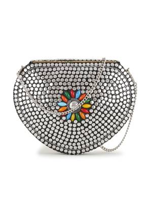 Anekaant Mosaic Silver & Multi Metal Embellished Clutch 3