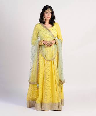 yellow haze anarkali 1