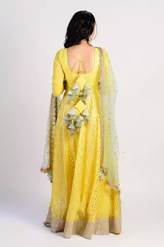 yellow haze anarkali